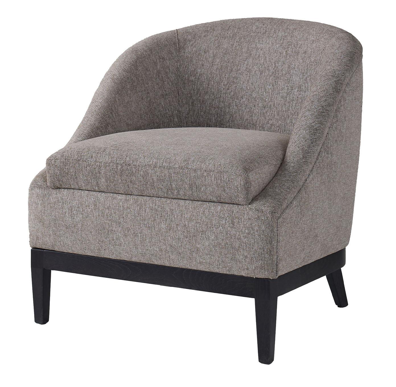 Grijze Italiaanse fauteuil