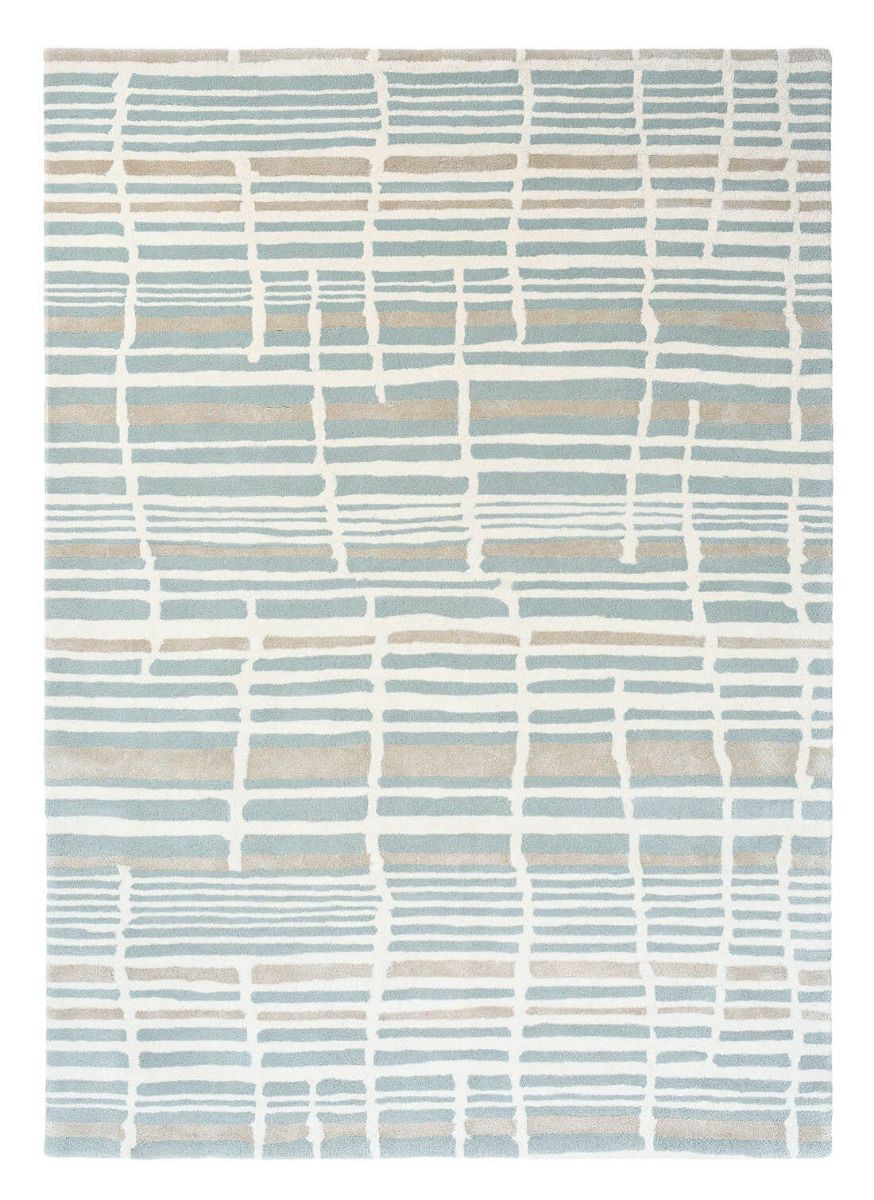 Tapis Tortoise Stripe jade | Taille: 170 × 240 cm