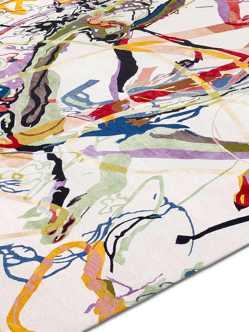 Tapis de luxe noué à la main Dragonman