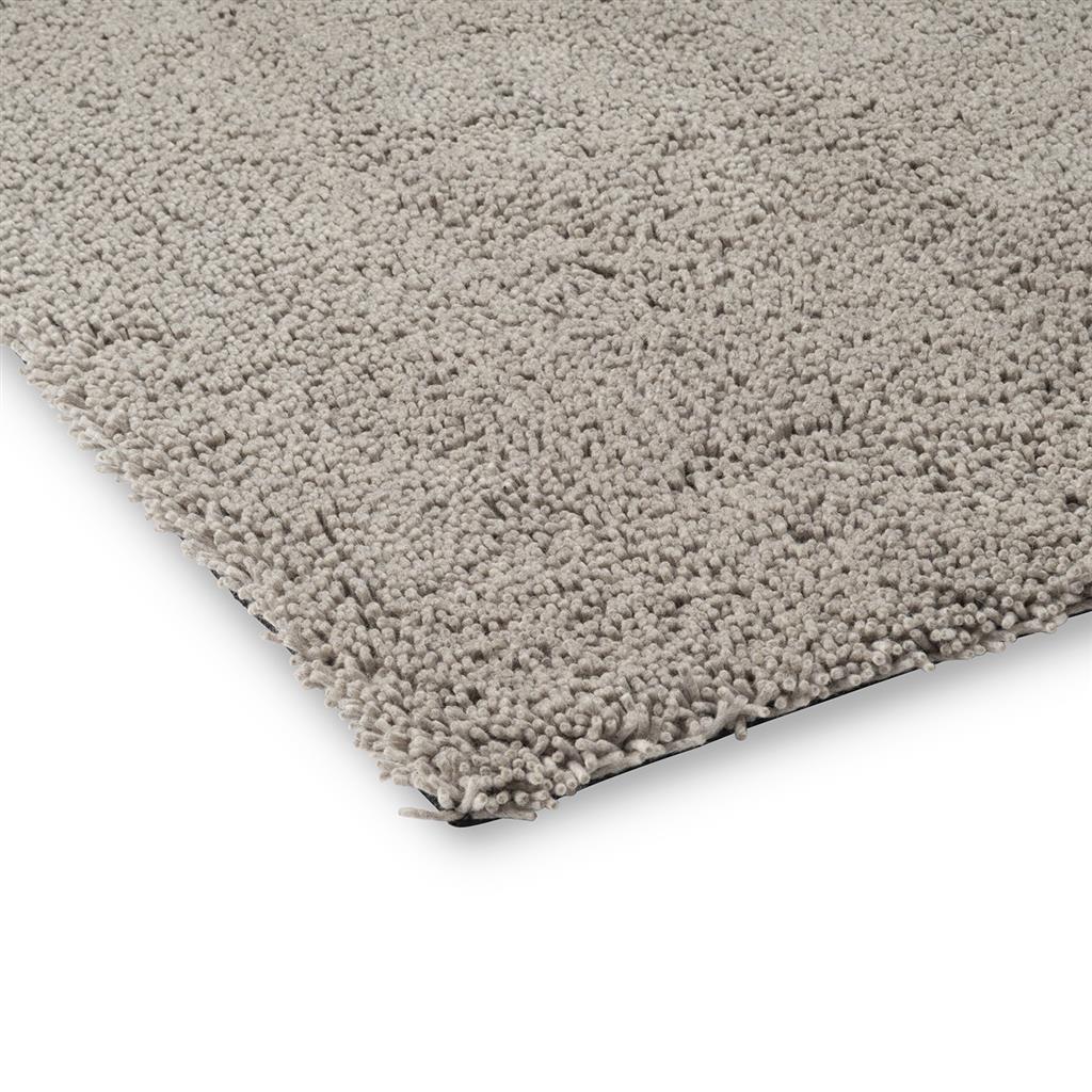 Gravel lichtgrijs vilt wollen hoogpolig tapijt | Maat: 170 × 240 cm