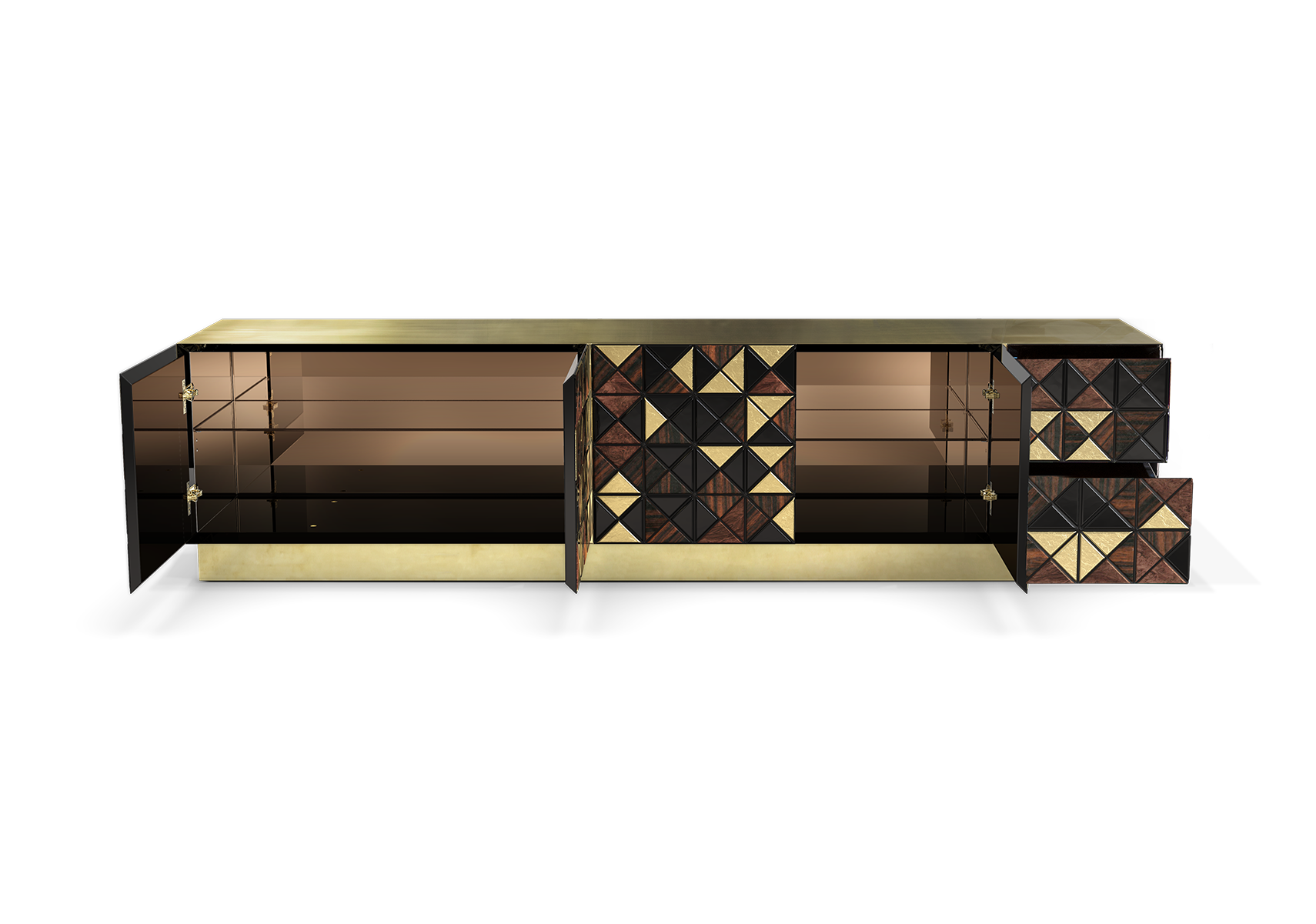 Meuble TV Mosaic noyer