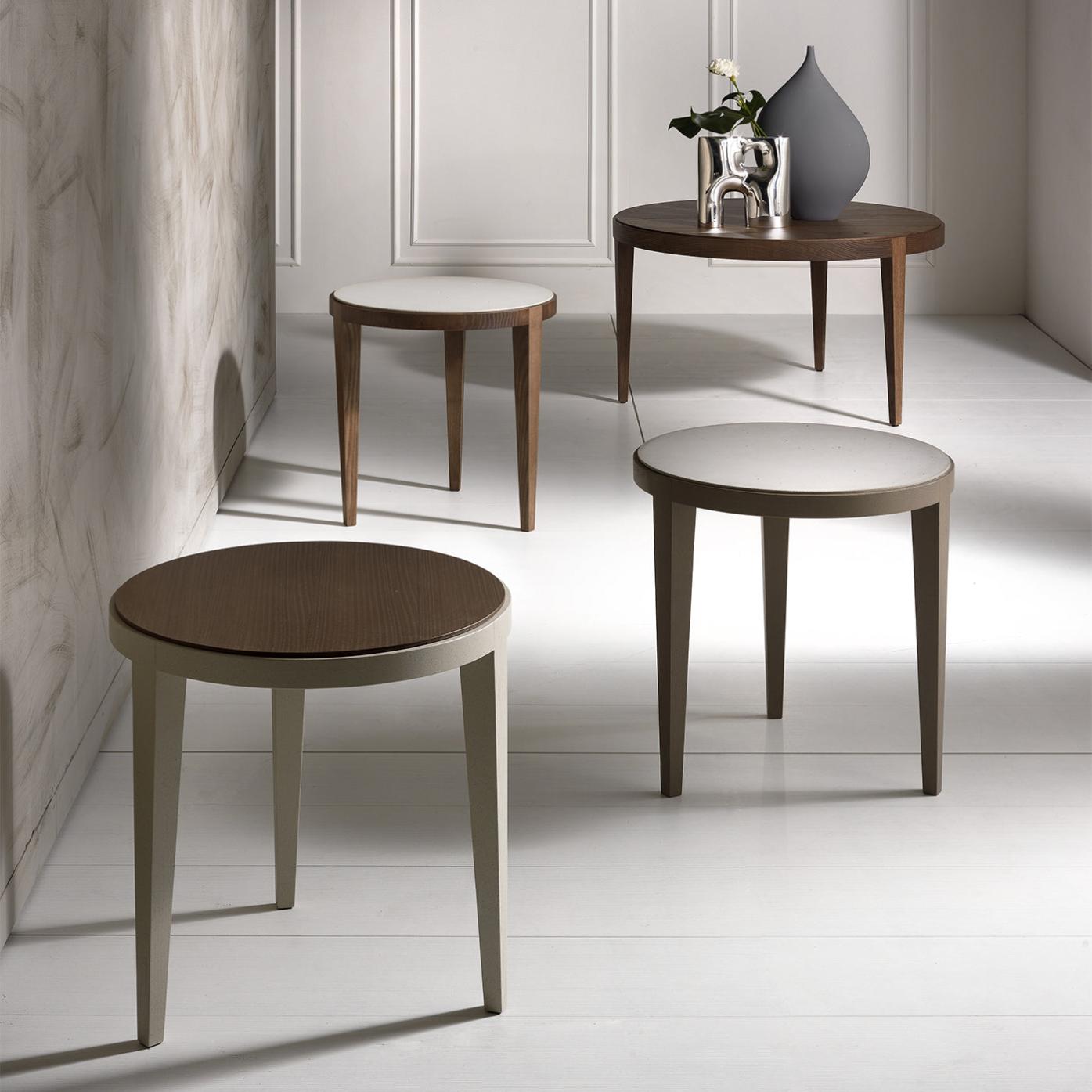 Dominique ronde bijzettafel