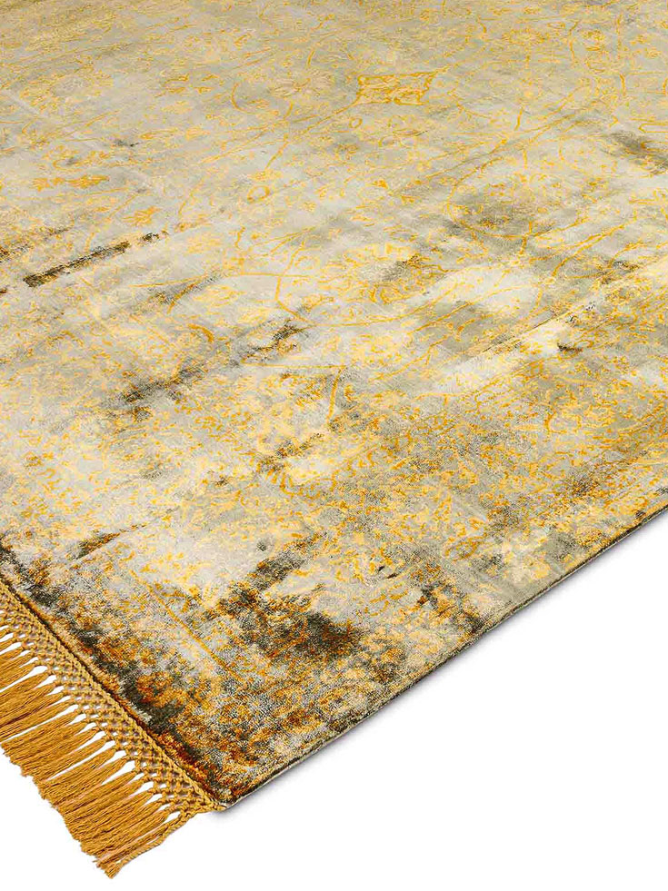 Tapis de luxe Less Obvious Gold | Taille: 140 × 210 cm