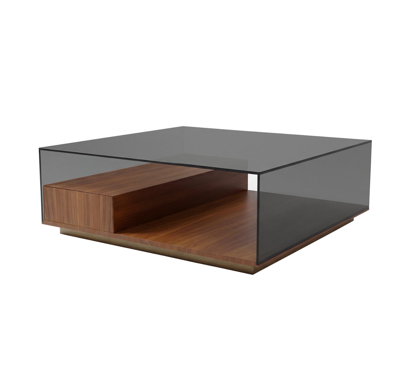 Peter glazen salontafel