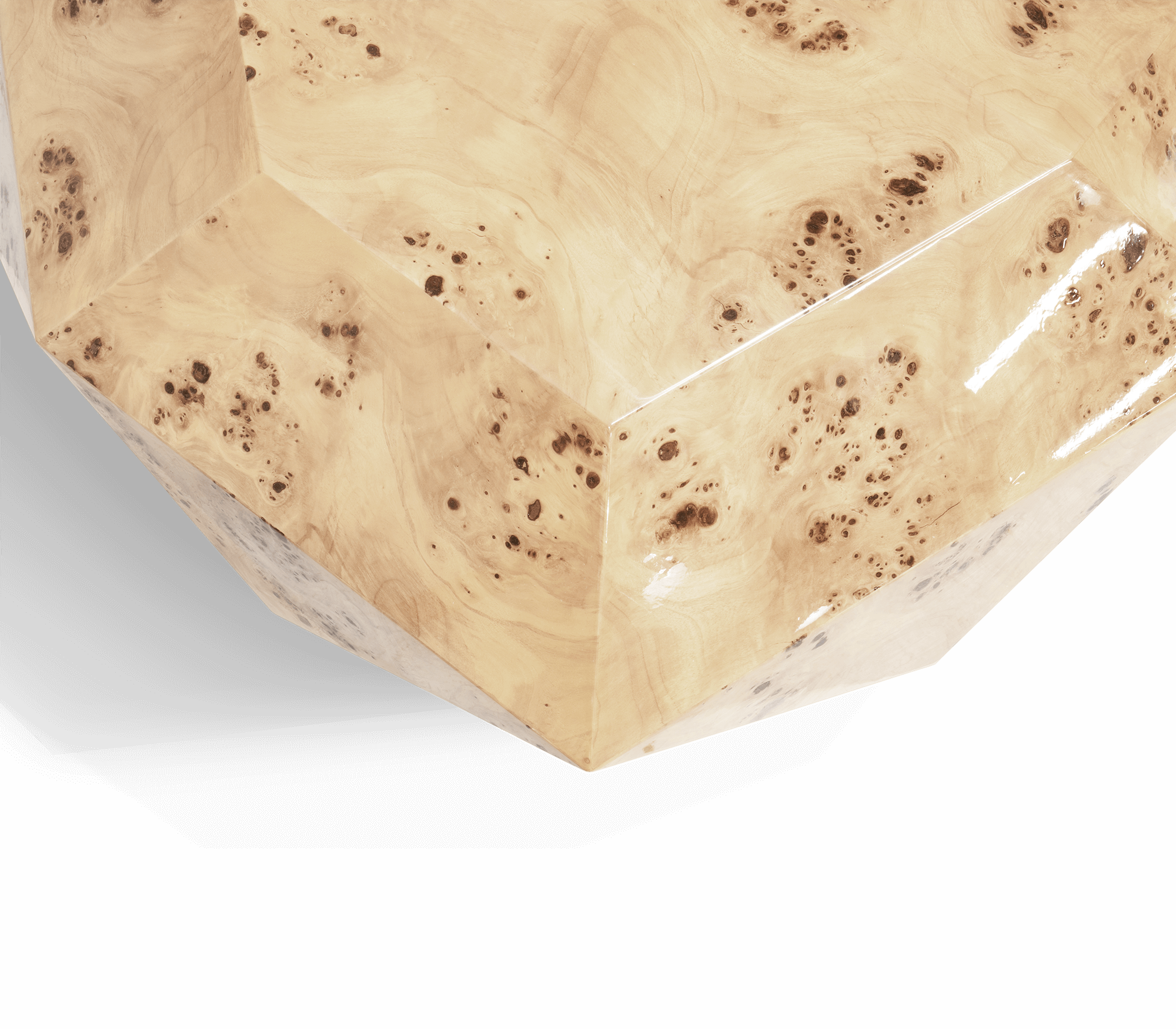 Table basse Prism en peuplier