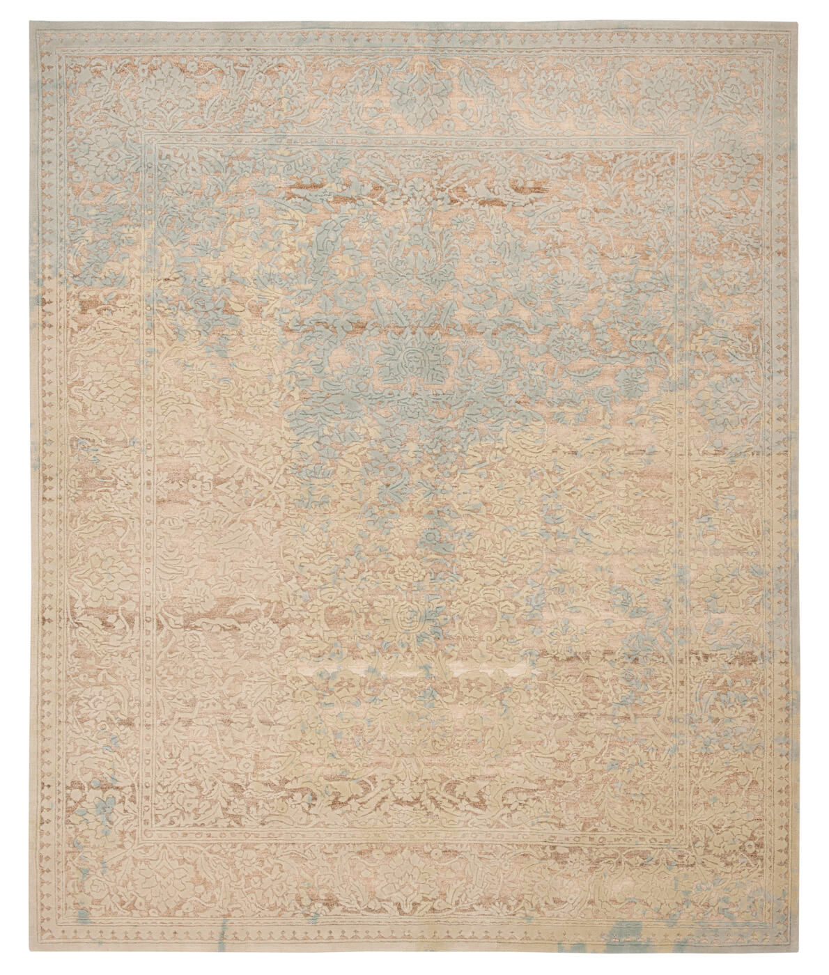 Tapis Mauro Angaa gris aqua