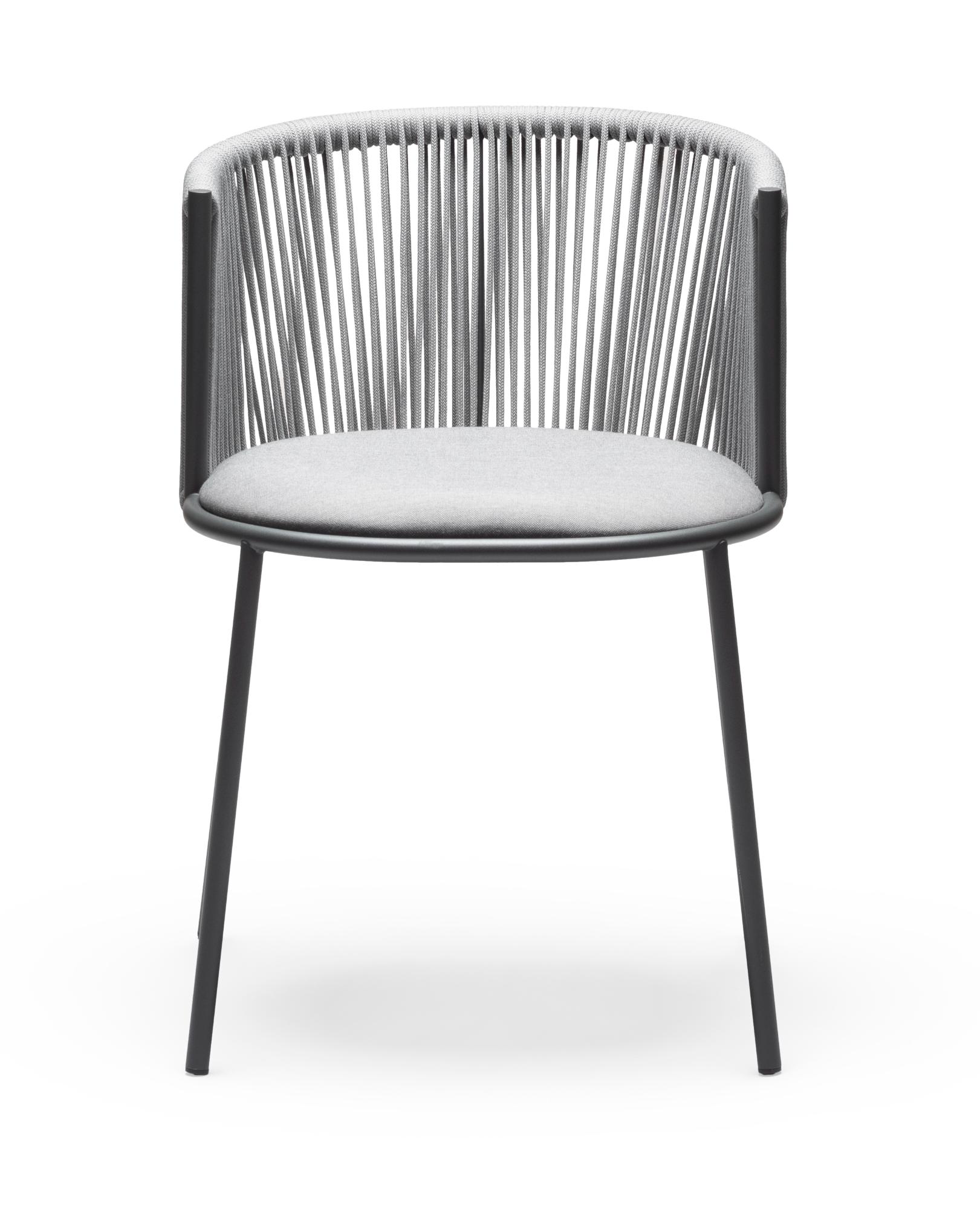 Chaise d'extérieur Millie SP Gris clair
