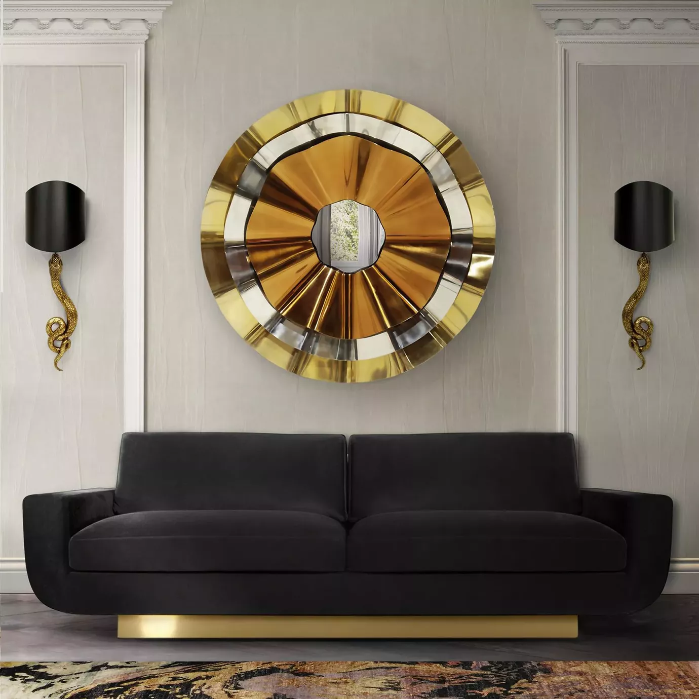 Applique murale Serpentine