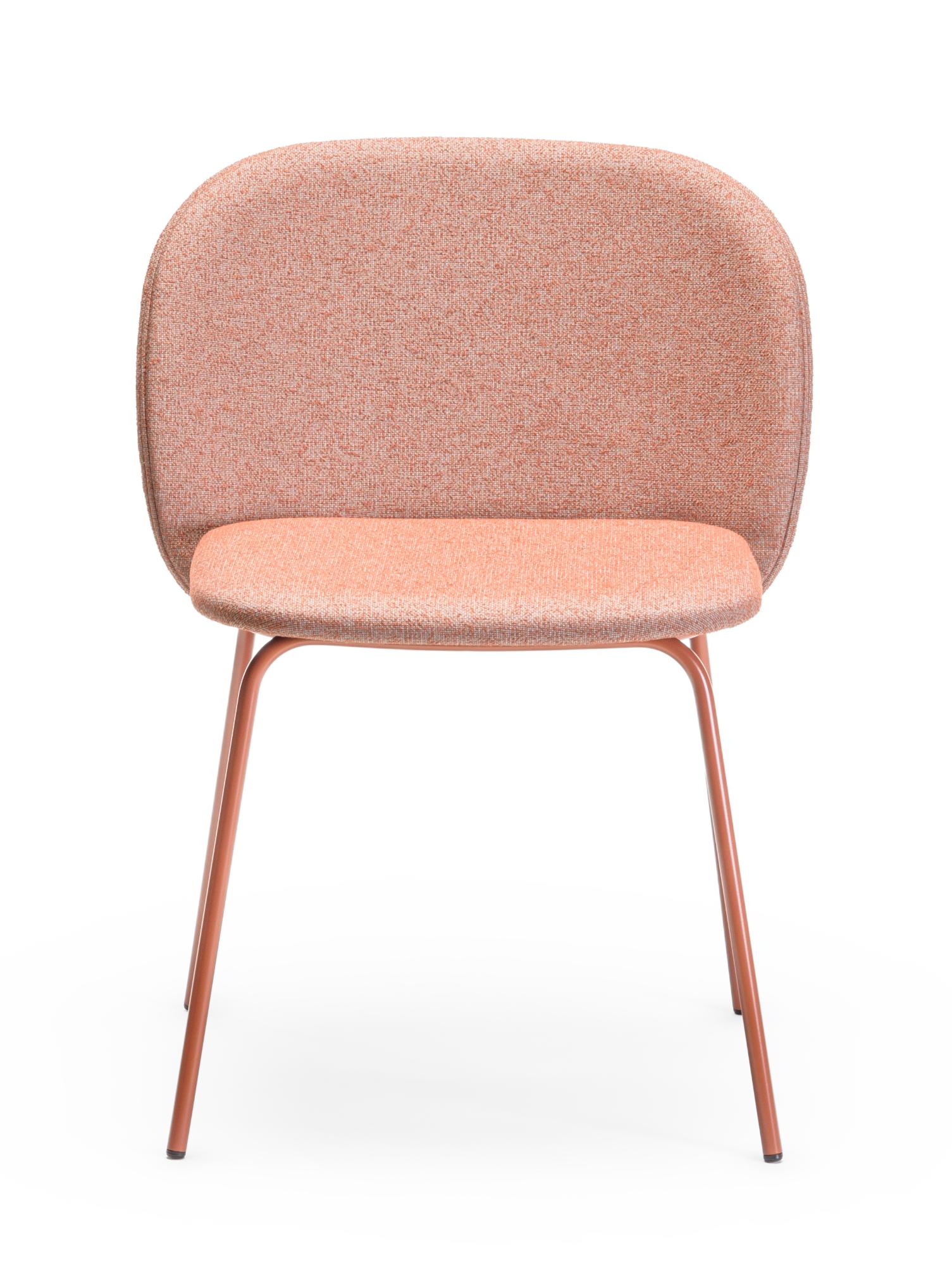 Chips M terracotta stoel