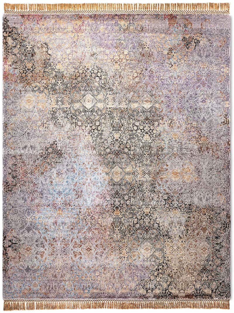 Ferahan Splash handgeweven tapijt | Maat: 170 × 240 cm