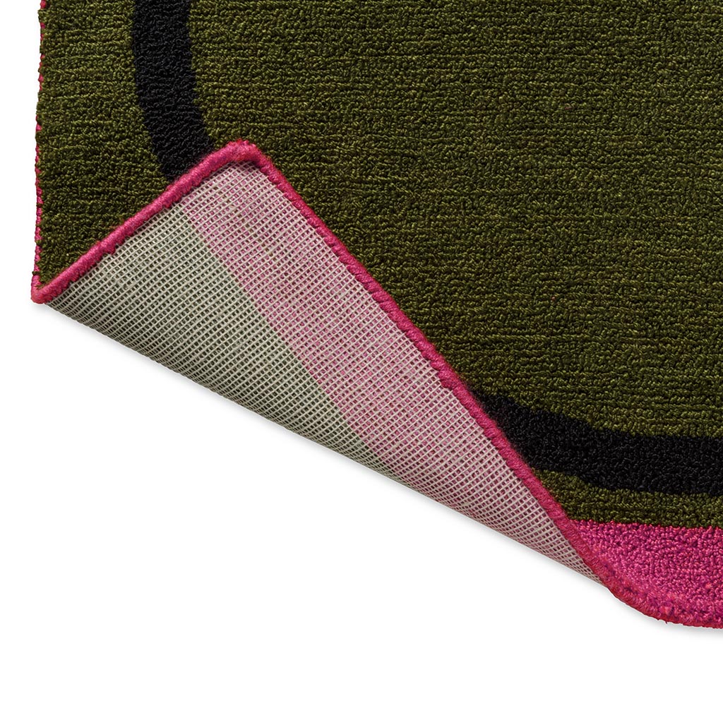 Tapis d’extérieur Linear Stem olive | Taille: 200 × 280 cm