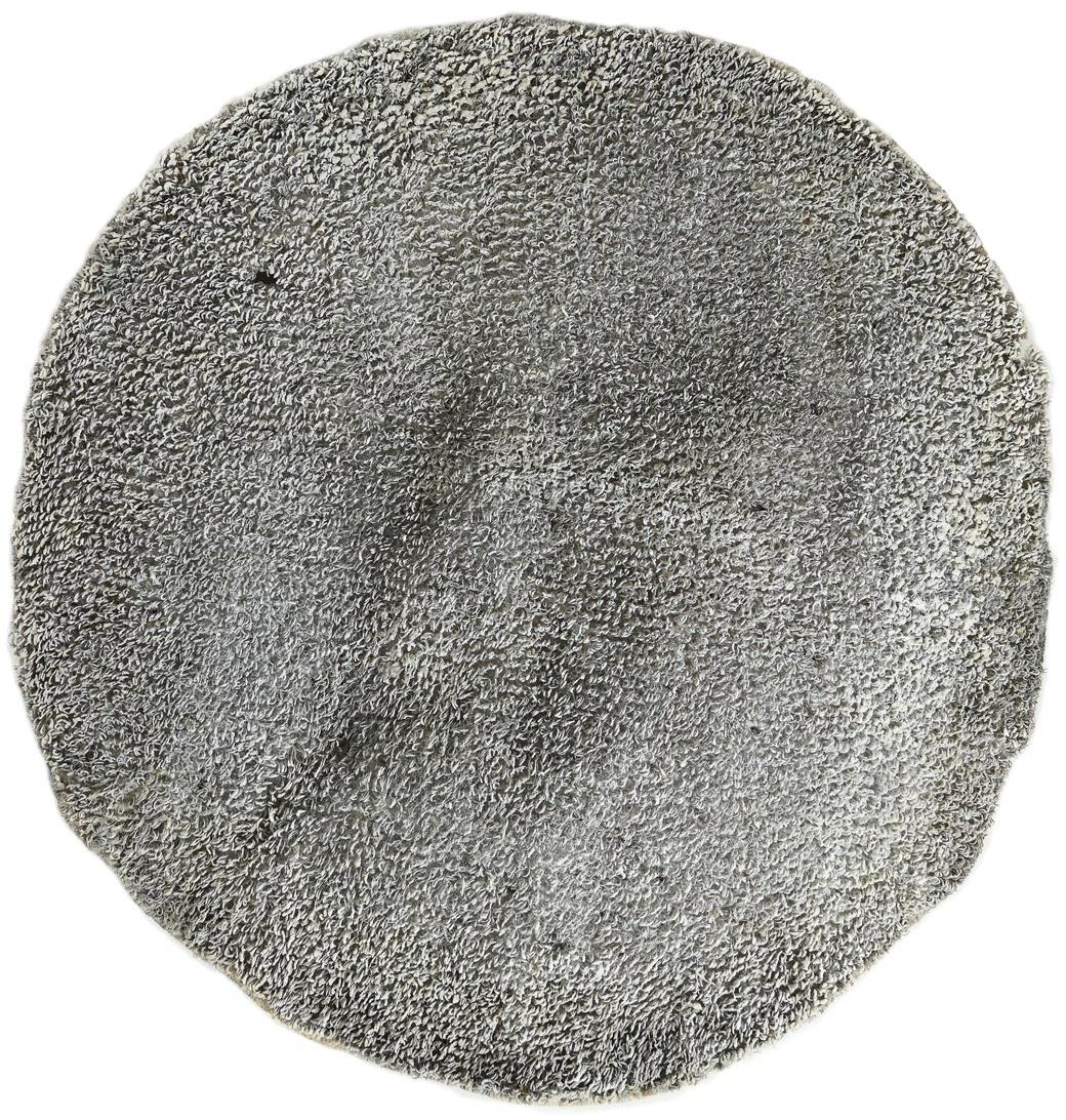 Tapis rond Amaurodes design de luxe tissé à la main