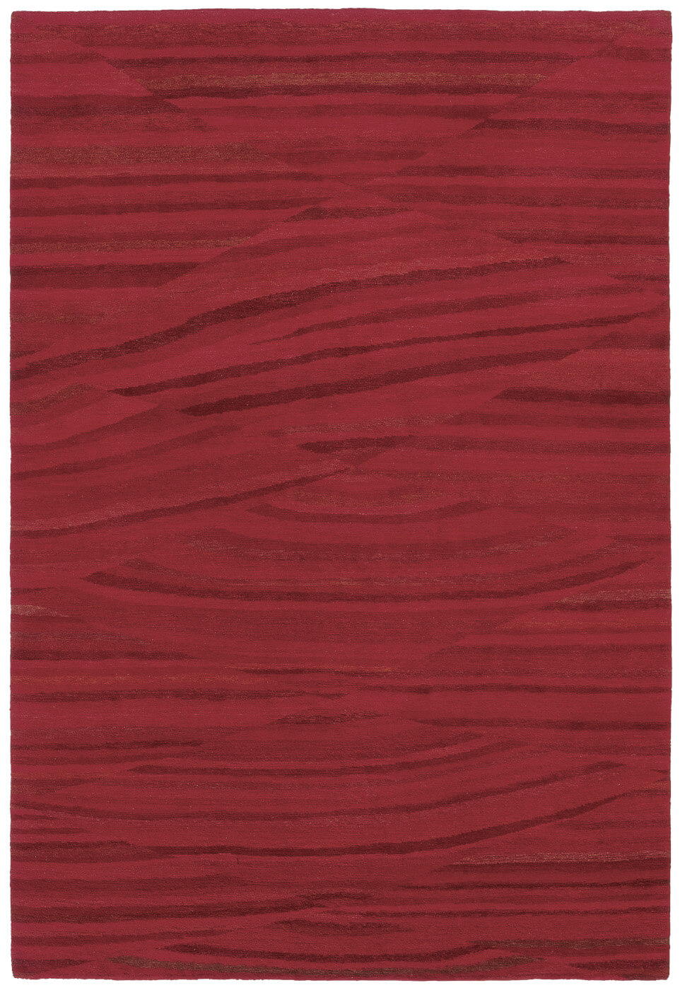Tapis Gamba Siano rouge foncé