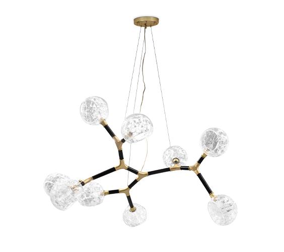 Suspension Multi-shade irrégulière