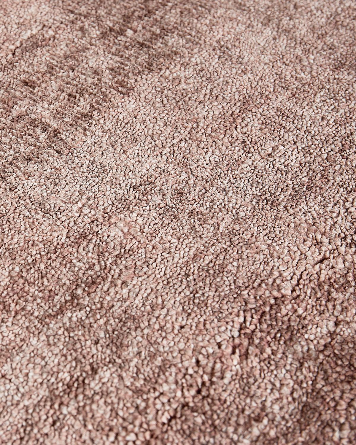 Tapis en soie de bambou poudre | Taille: 200 × 250 cm