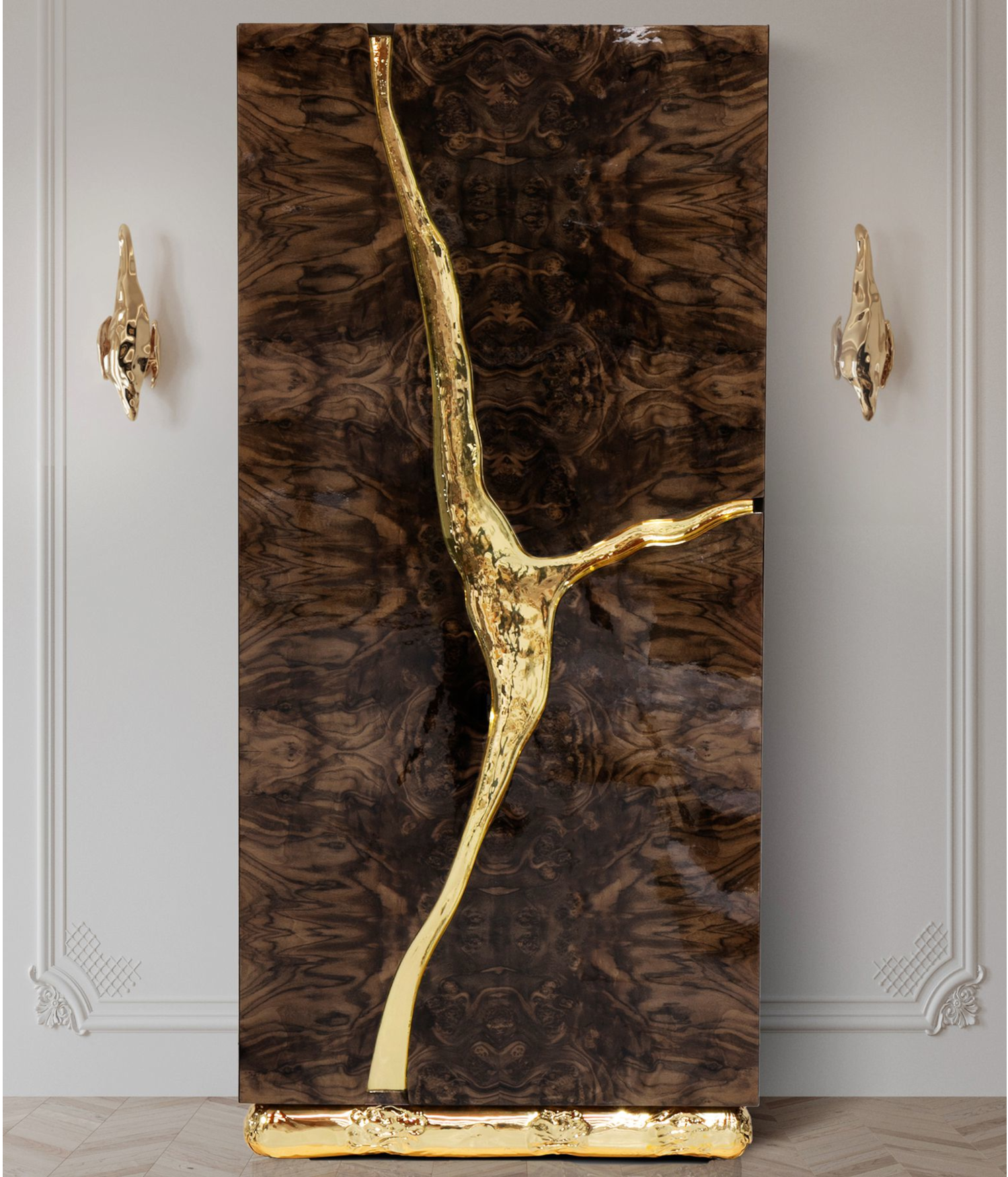 Armoire Fissure en ébène