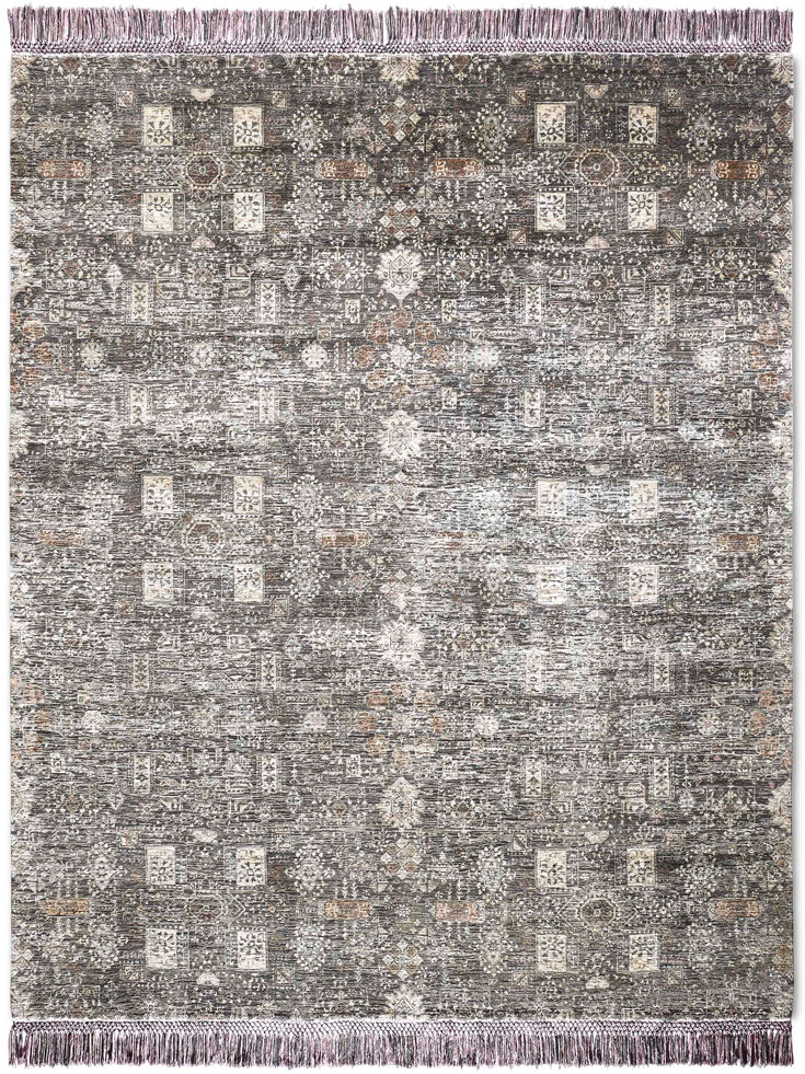 Agra handgemaakt luxe vloerkleed | Maat: 183 × 274 cm