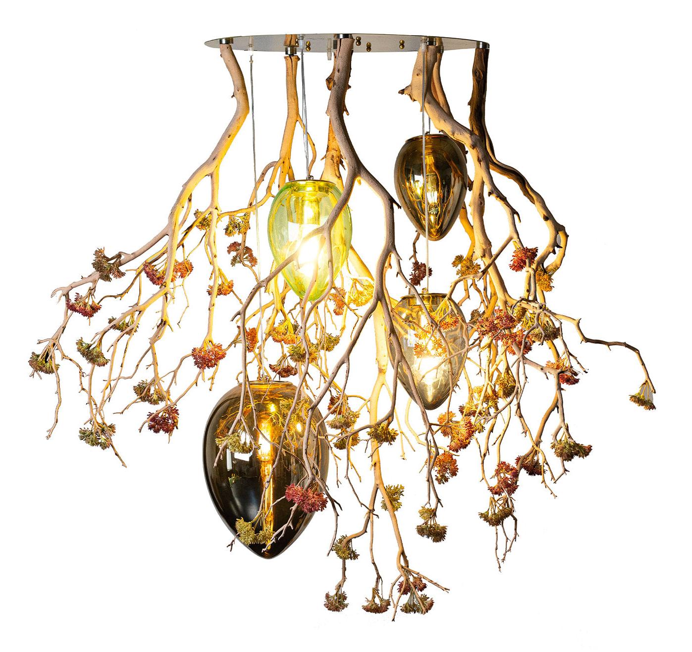 Manzanita Crystal kroonluchter