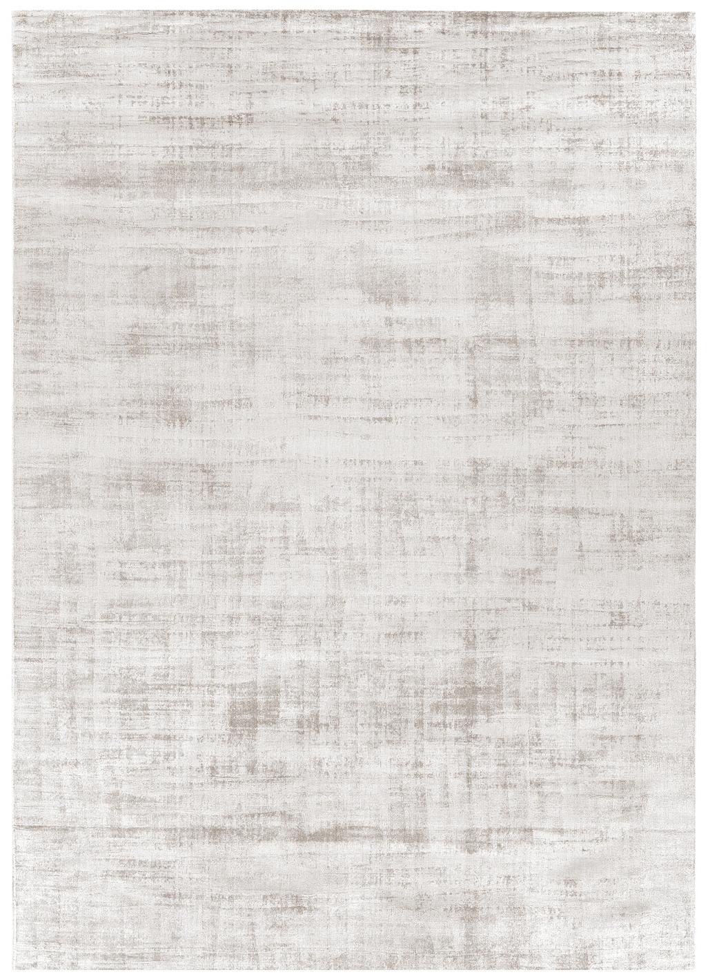 Tapis en soie de banane off-white | Taille: 200 × 300 cm