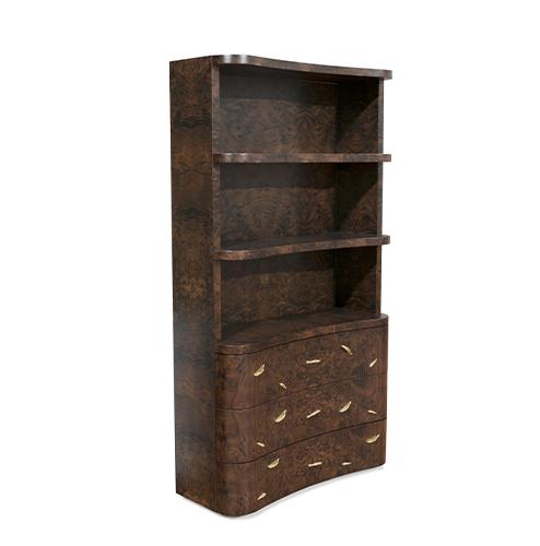 Bibliothèque en bois design