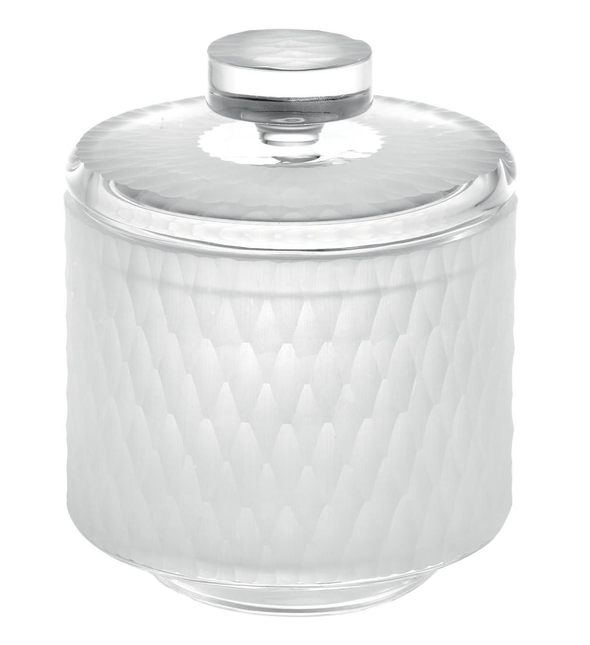 Coffret à bijoux hexagonal en cristal italien