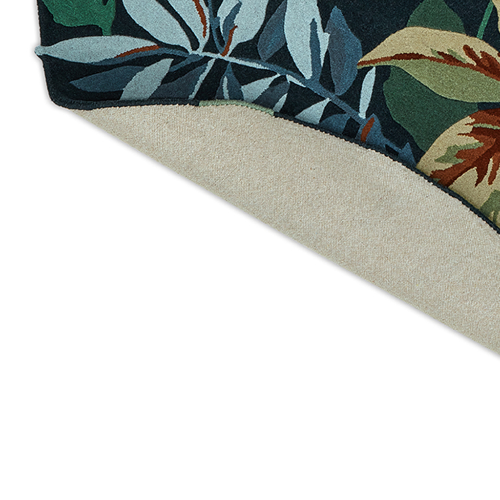Tapis Robin’s Wood vert forêt | Taille: Ø 200 cm
