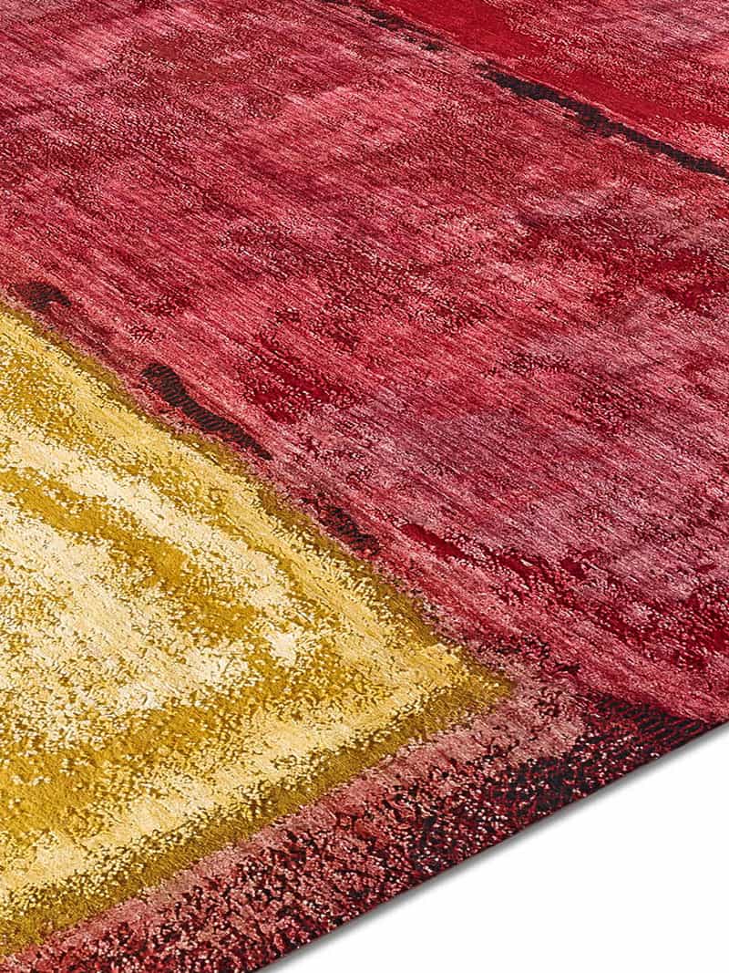 Tapis tissé main Strawberry Sunset | Taille: 274 × 365 cm