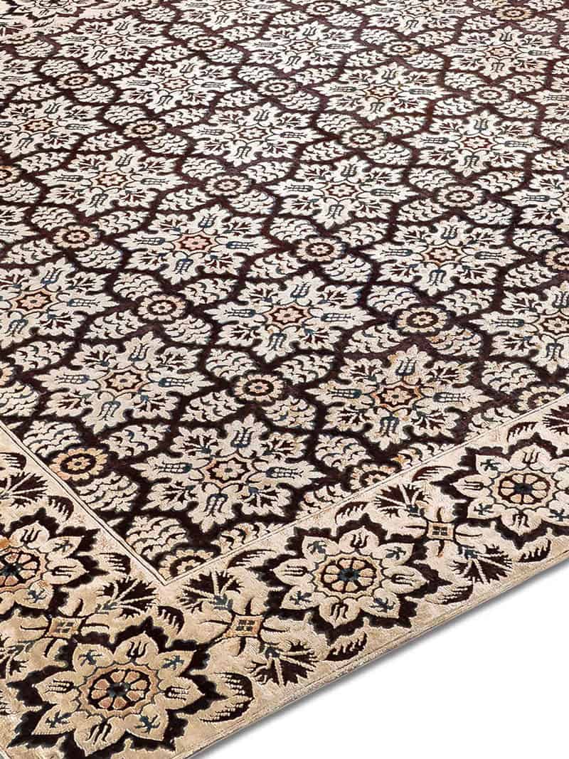 Tapis tissé main Tiles