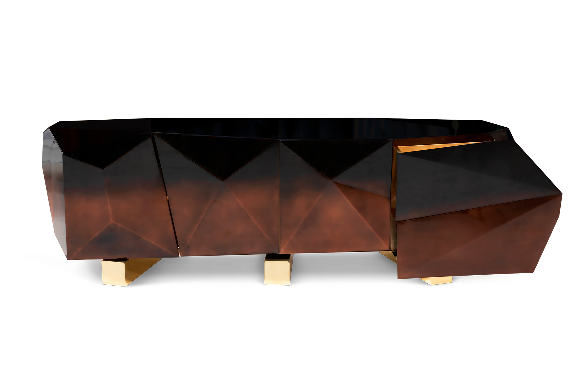 Prism chocolade XL dressoir
