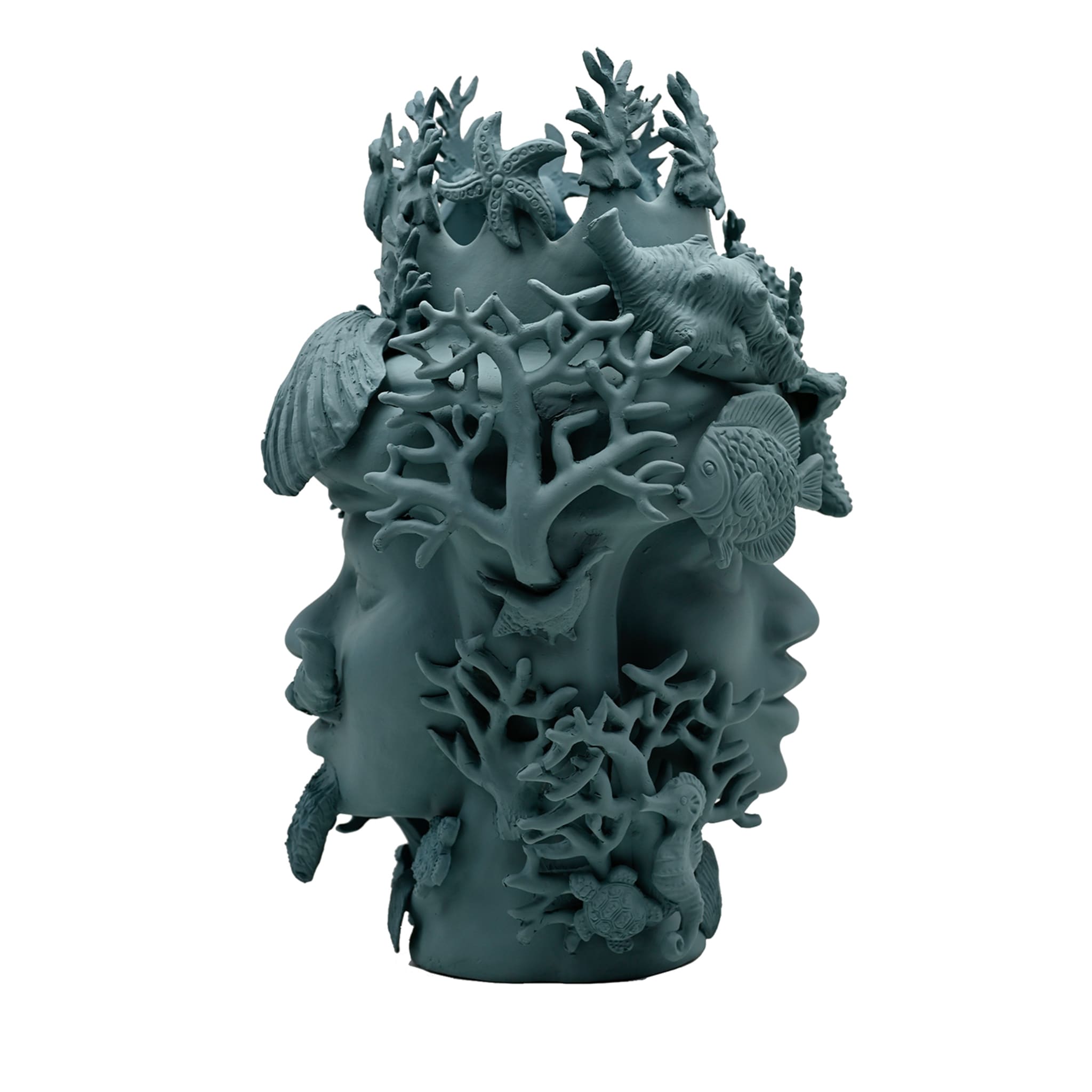 Moorkop sculptuur