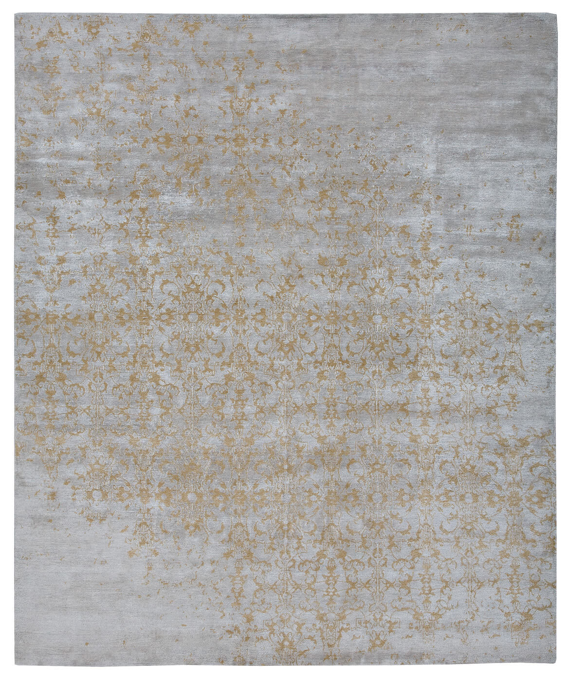 Milano Raved grijs tapijt | Maat: 350 × 450 cm