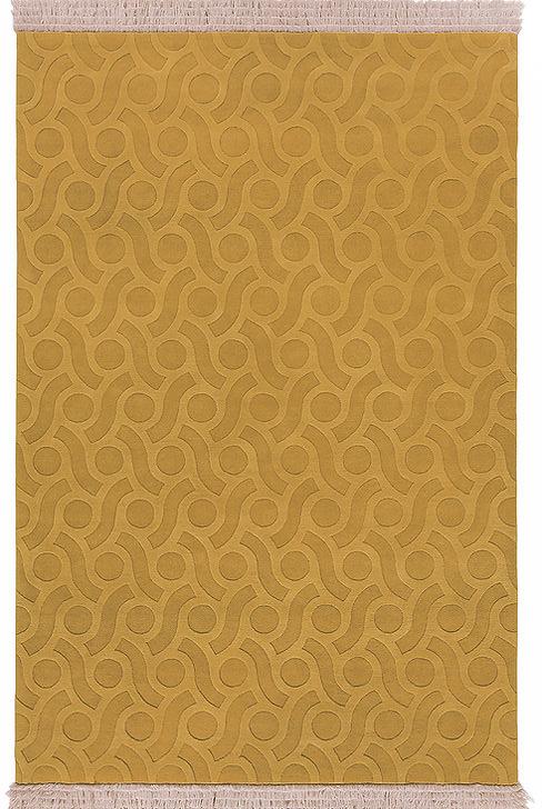 Hand Tufted Honey 100% wol vloerkleed