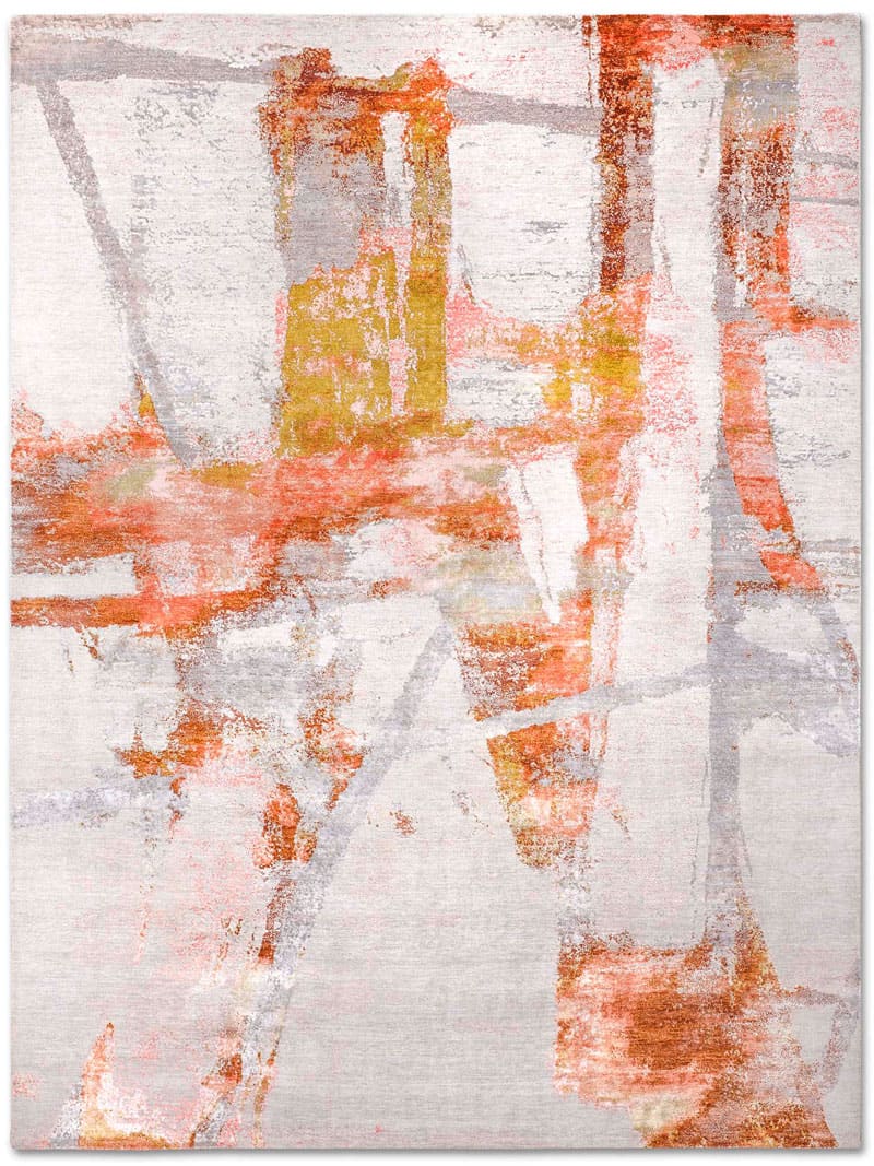 Aubusson zwart handgeweven tapijt | Maat: 300 × 400 cm