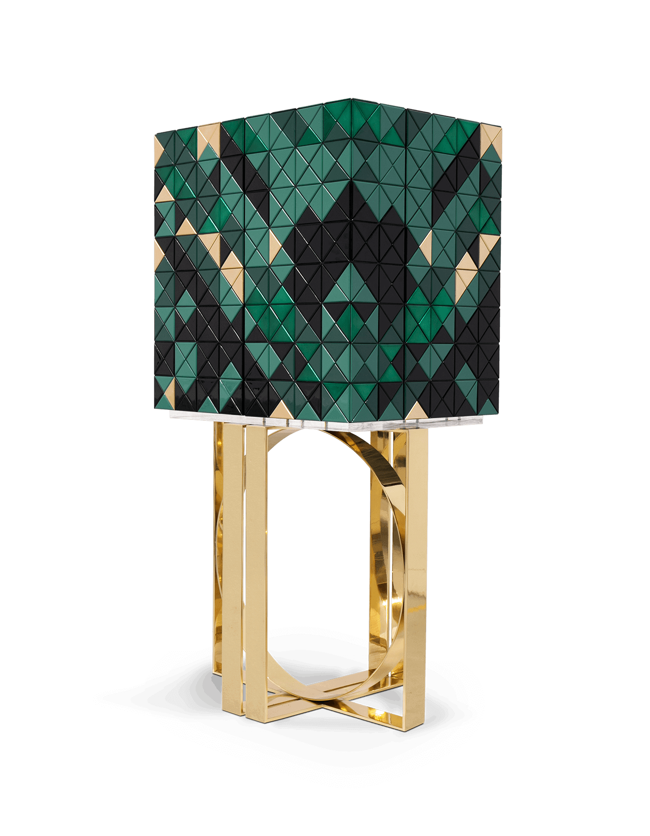 Mosaic groene kast
