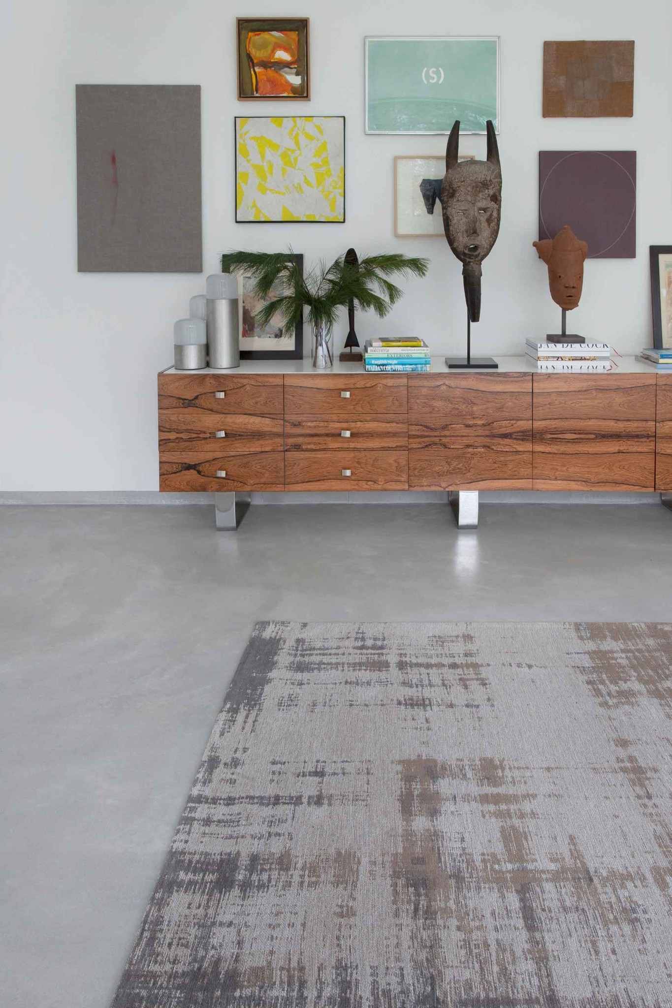 Venetian Dust - Rialto Gold tapijt | Maat: 140 × 200 cm