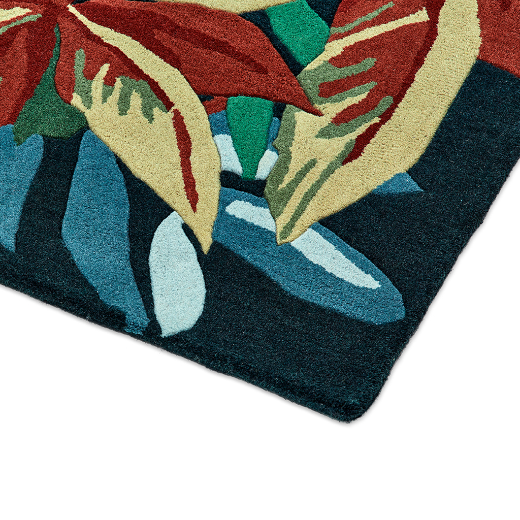 Tapis Robin’s Wood vert forêt | Taille: 170 × 240 cm