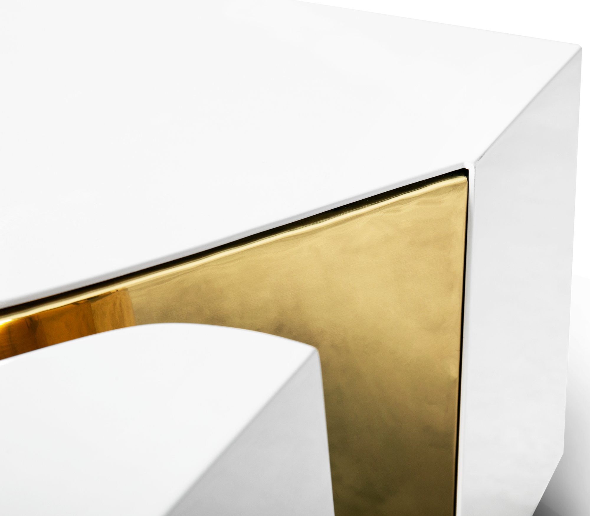 Fissure witte salontafel