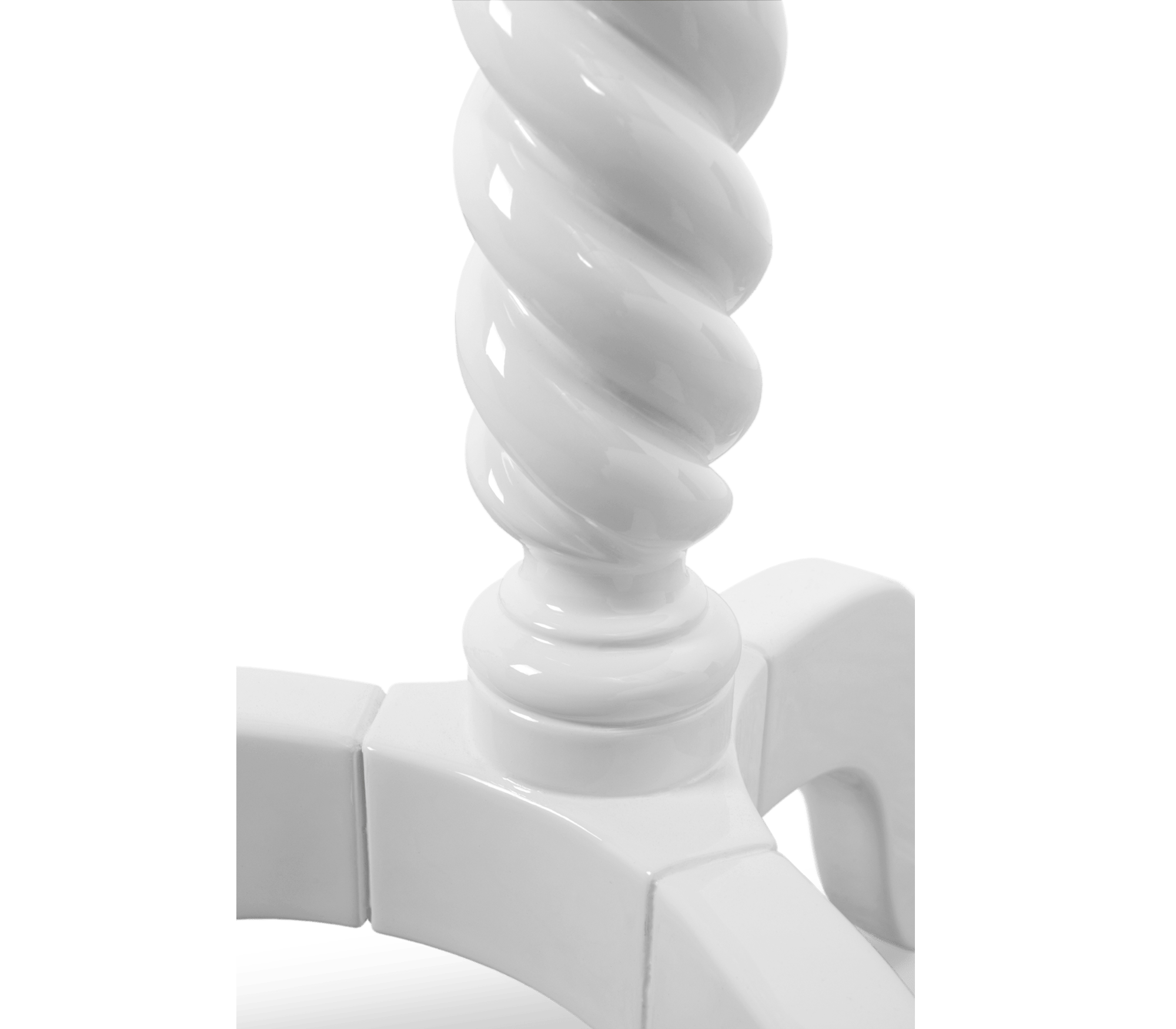 Pearl witte bijzettafel