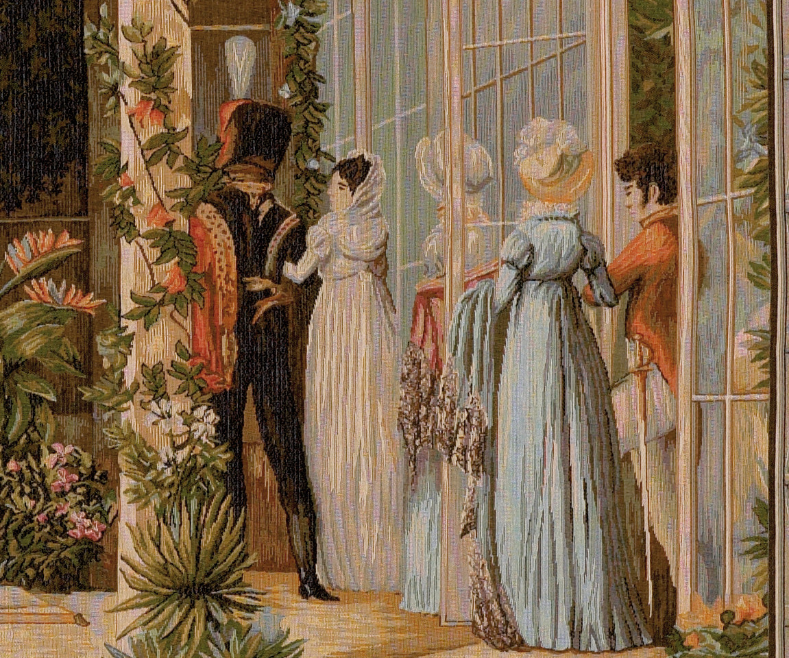 Tapisserie murale La grande serre | Taille: 110 × 150 cm