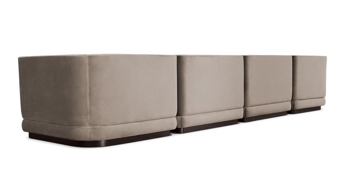 Canapé modulaire contemporain