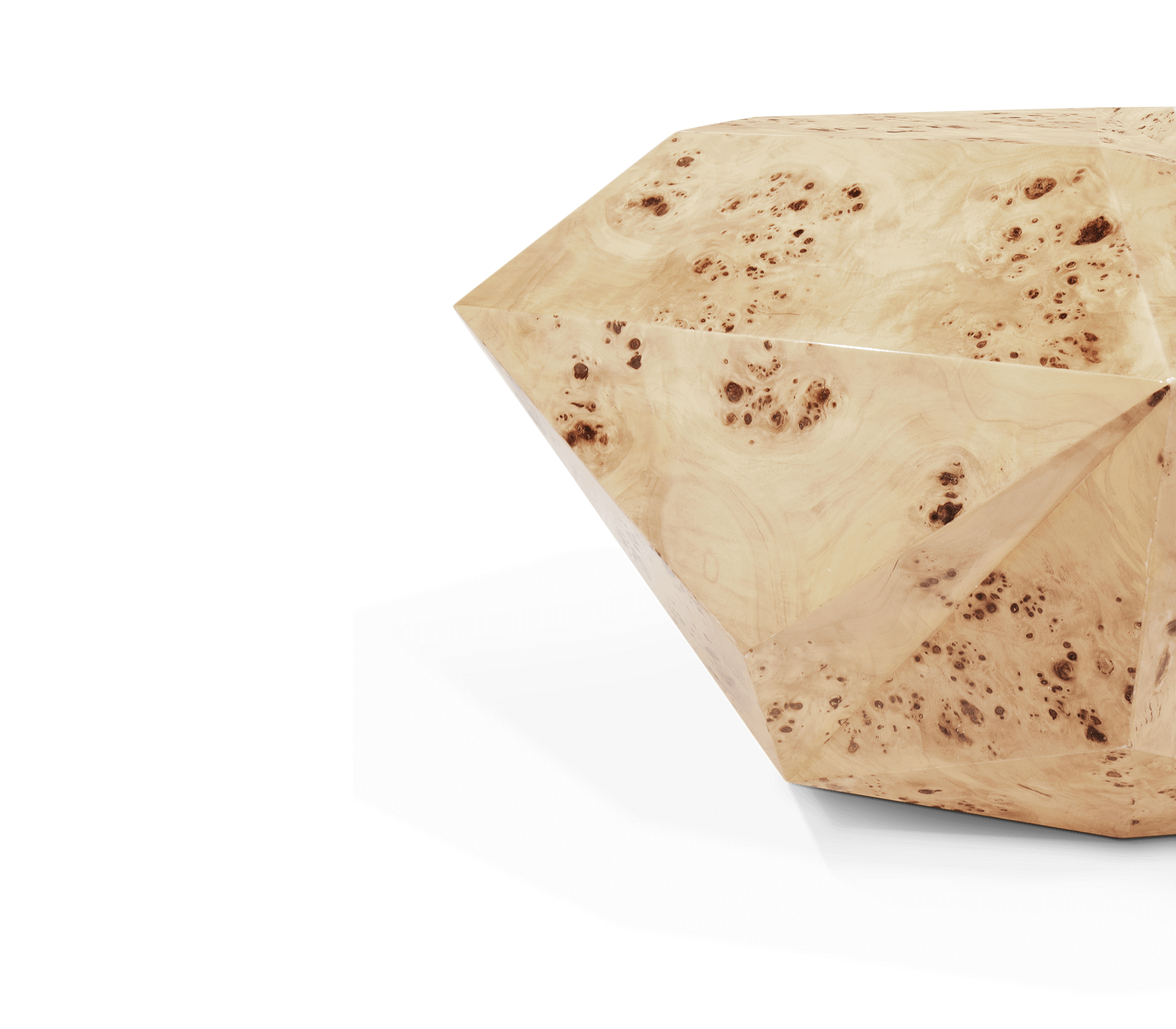 Table basse Prism en peuplier