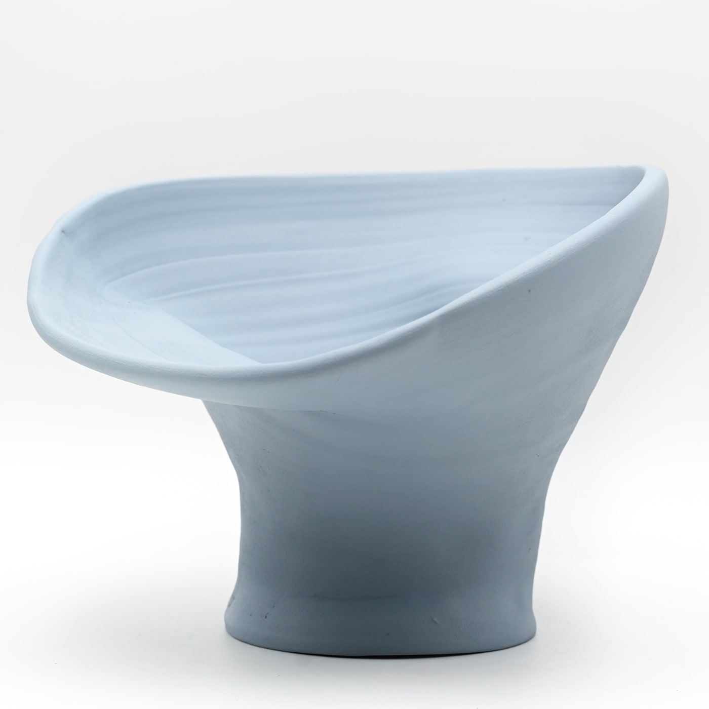 Vase bleu ciel fait main