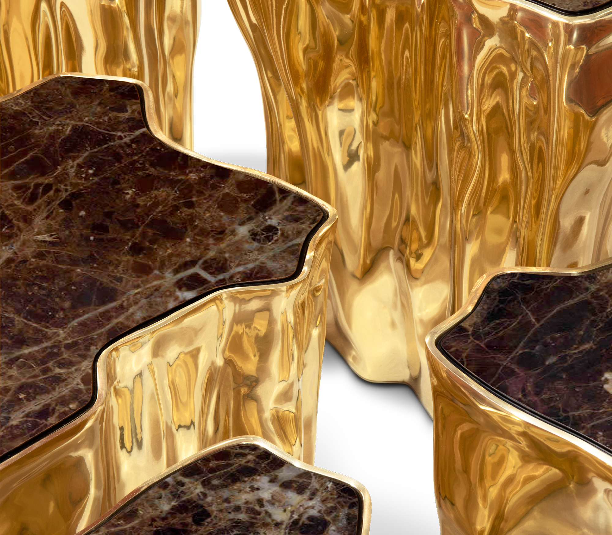 Table basse Paradise Series tons terre