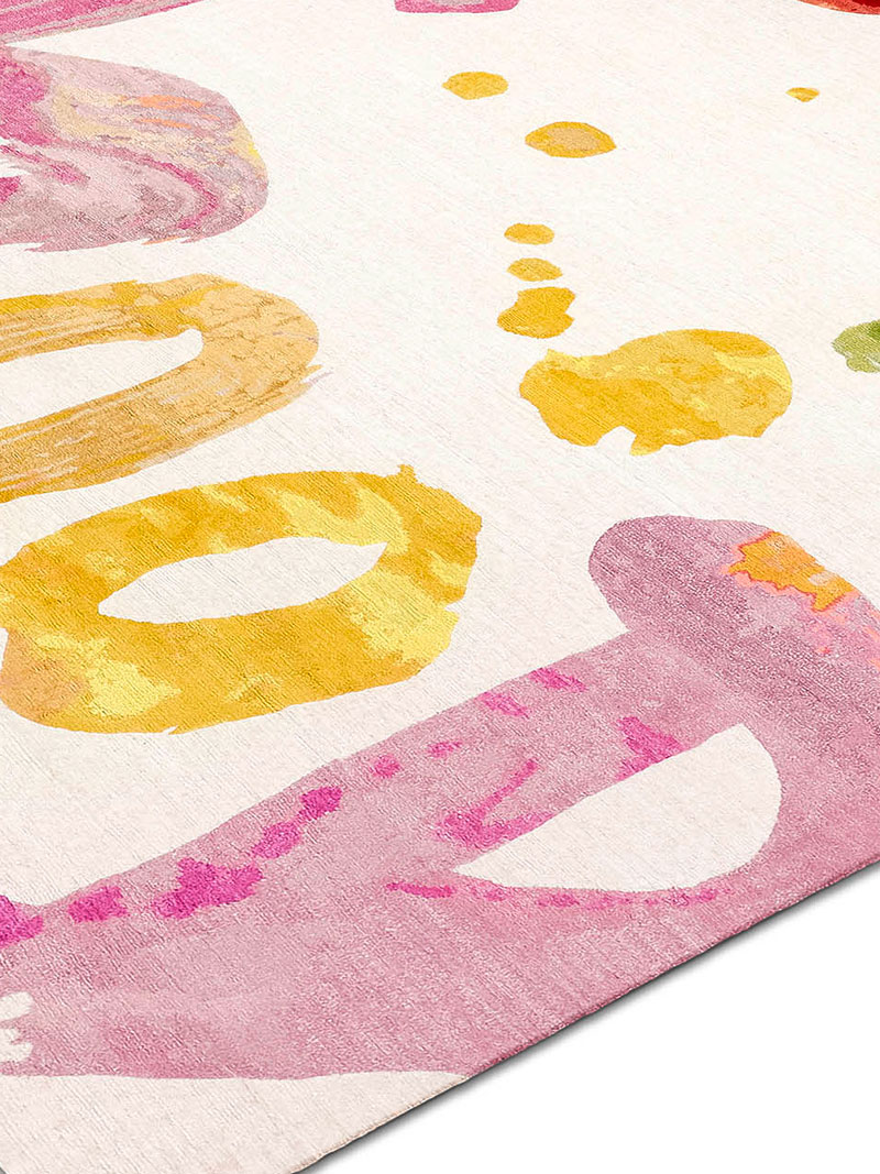 Life is Good luxe handgeknoopt vloerkleed