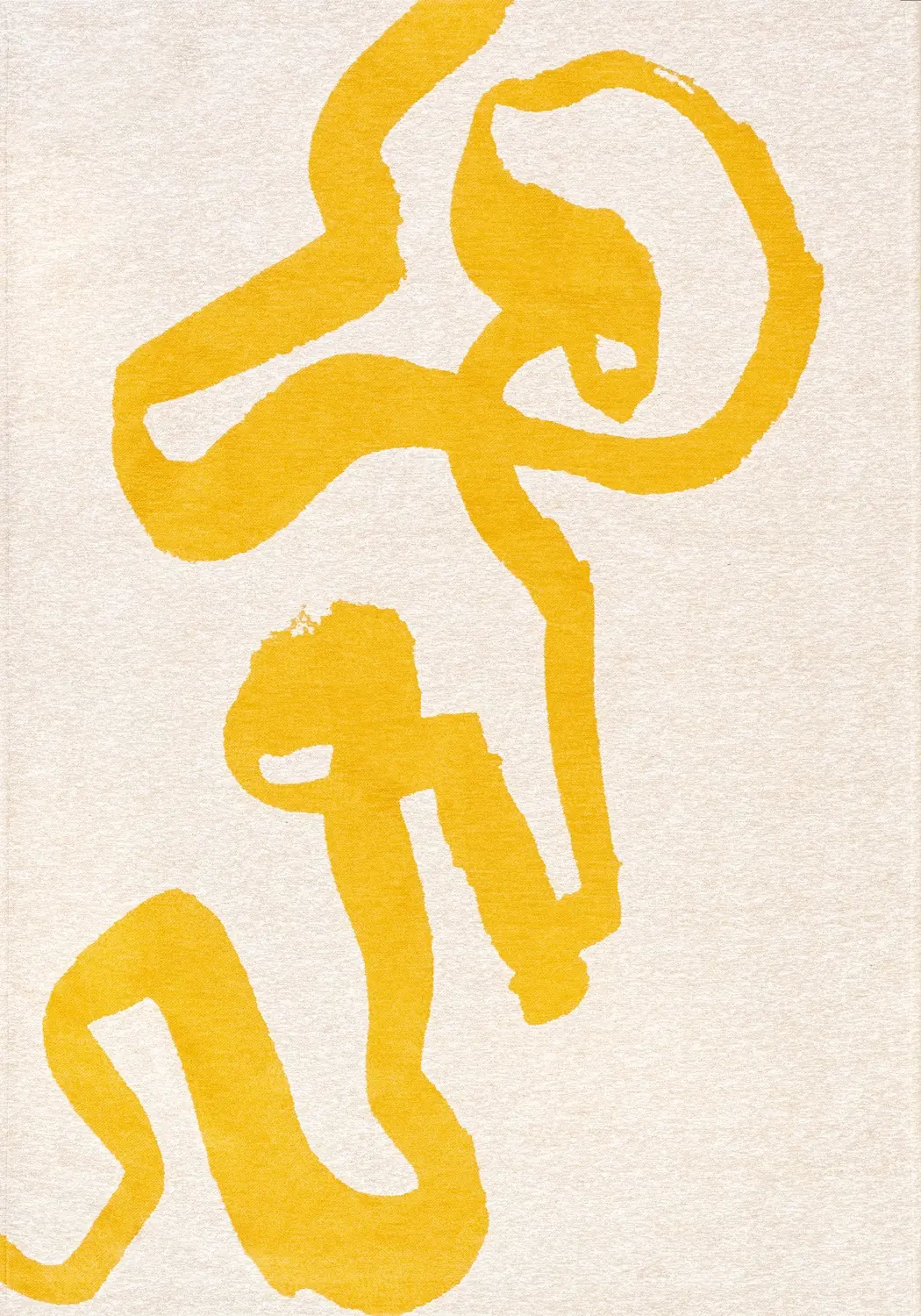 Tapis Ribonn Pure Yellow