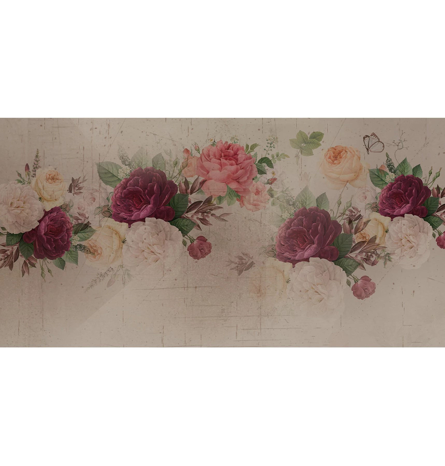 Flower Bomb behang