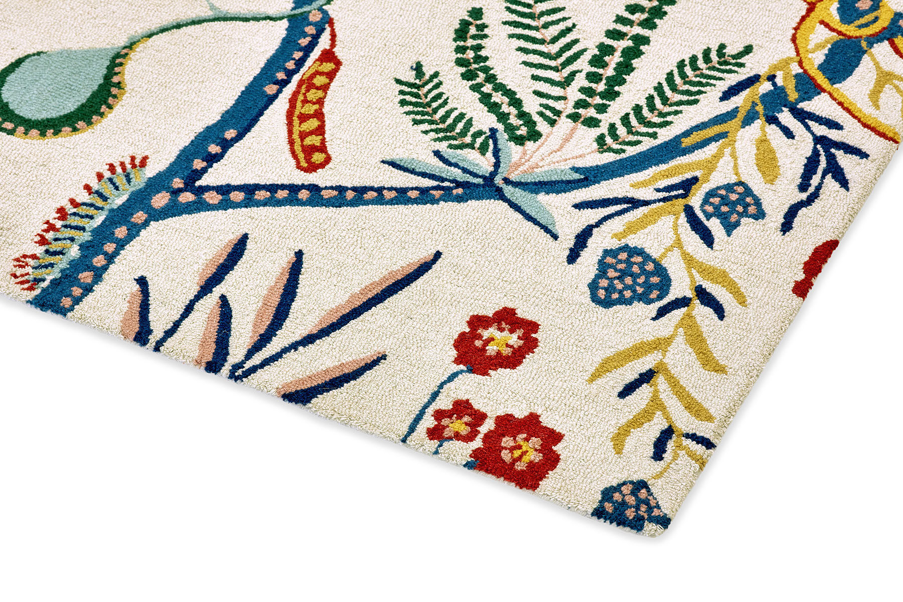 Tapis Jackfruit chai/sauge | Taille: 120 × 180 cm