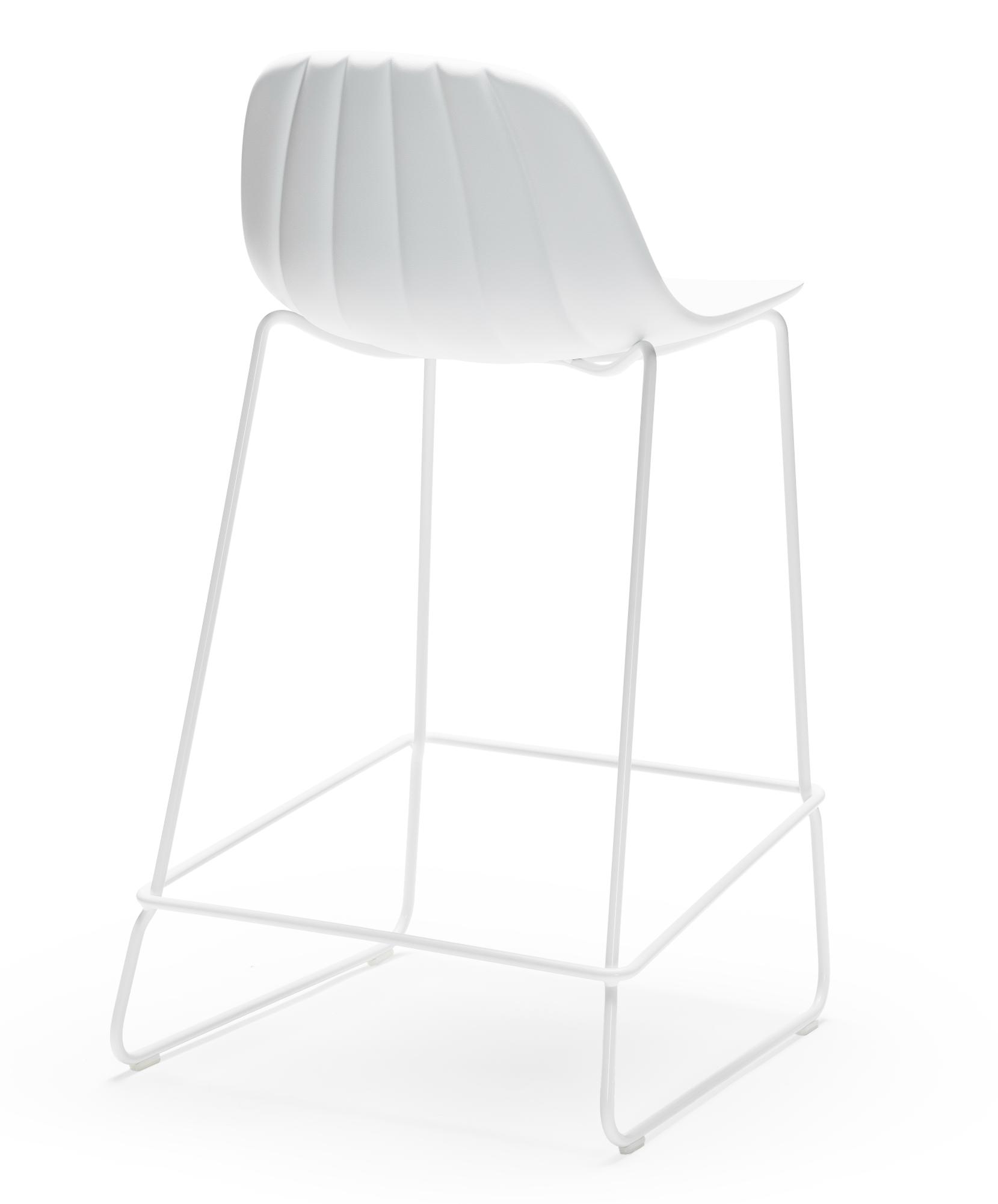Tabouret de bar Babah SL SG-65 Blanc