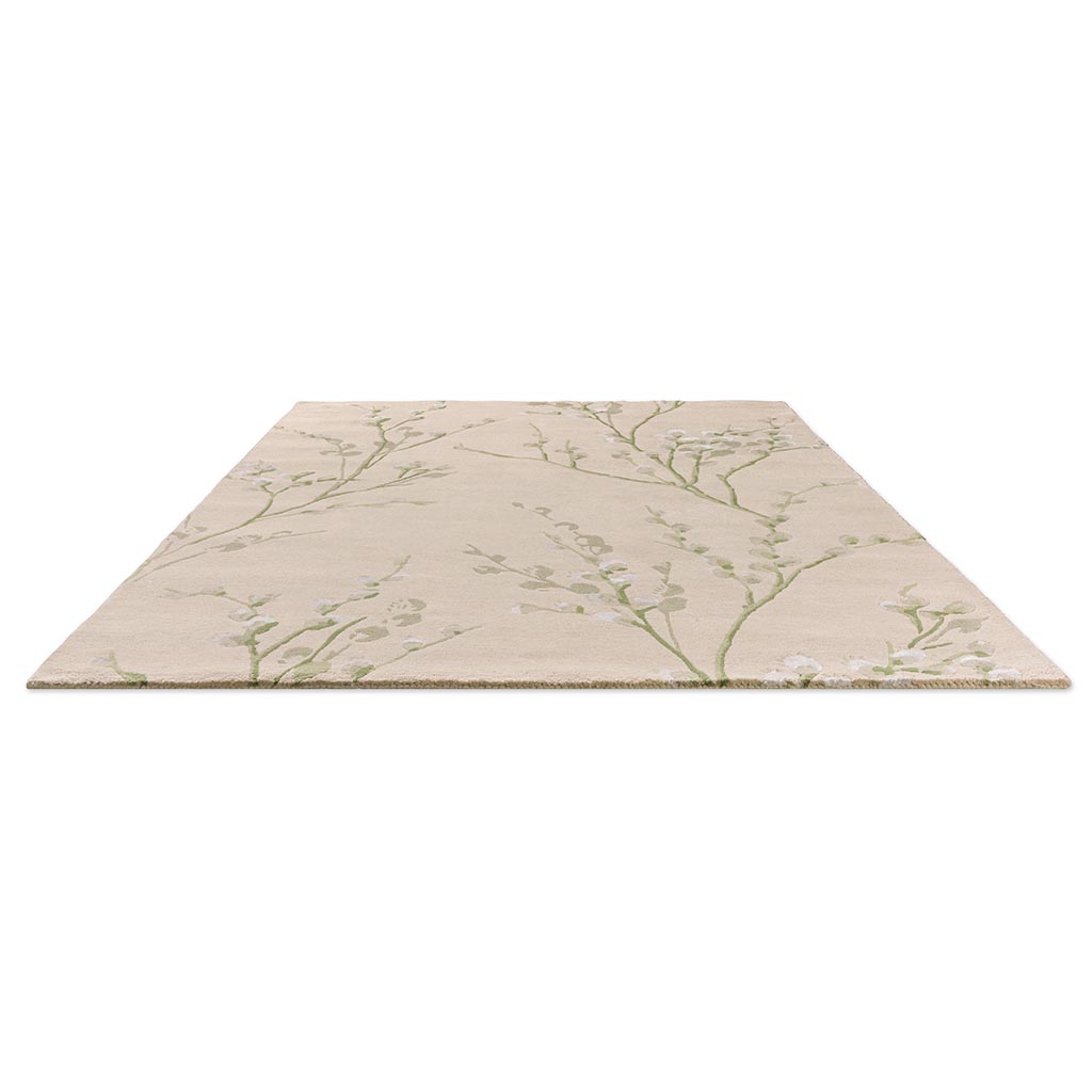 Tapis Pussy Willow vert haie | Taille: 140 × 200 cm