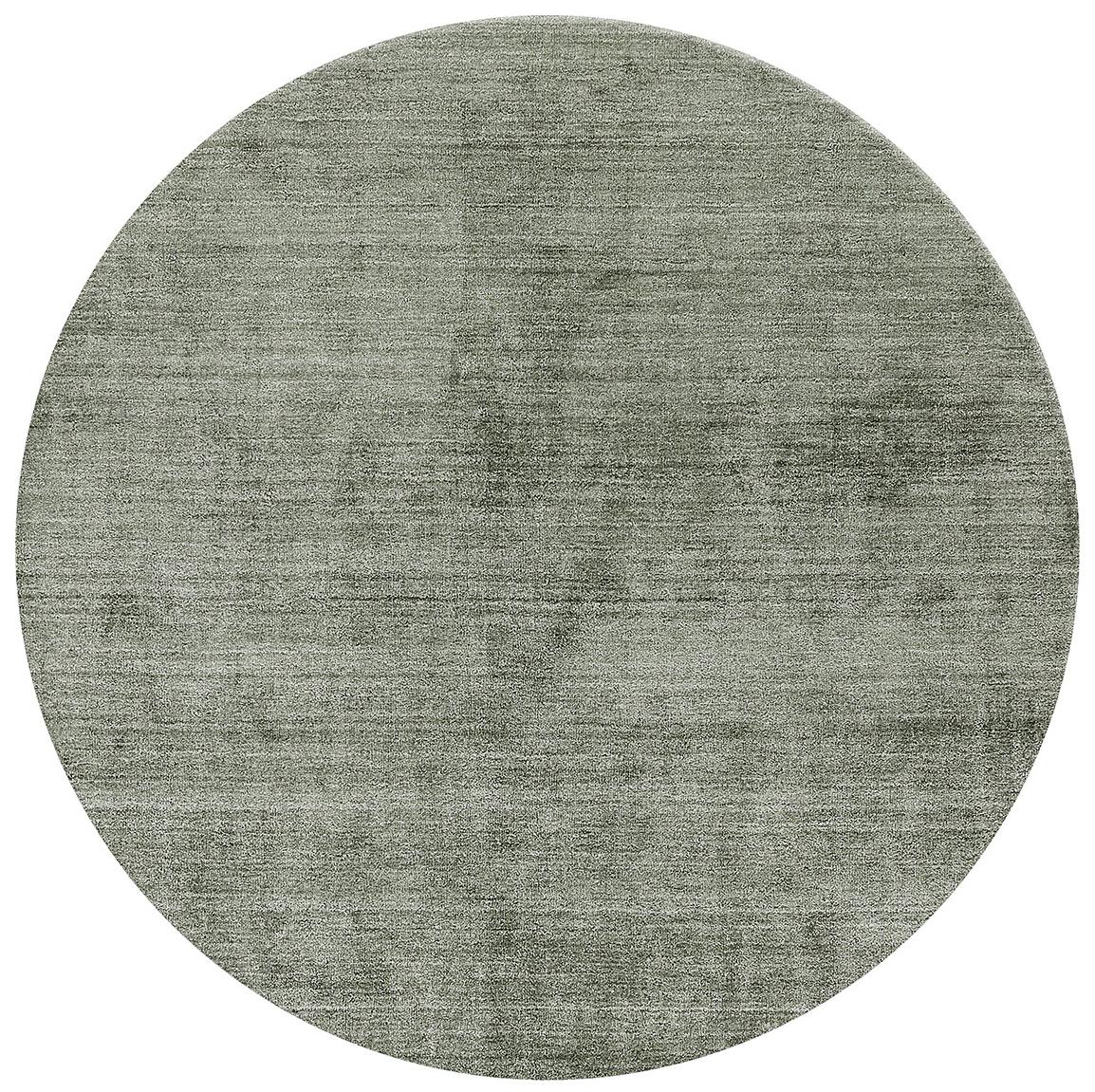 Tapis rond en soie de bambou | Taille: Ø 250 cm